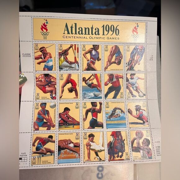 Other - Atlanta 1996 Olympic Stamps